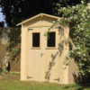 Casetta in Legno Regis ALCE LIVING Porta doppia - immagine 2