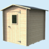Casetta in Legno Regis ALCE LIVING Porta singola