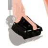 Pinza + Fermo pala per benna BLUE BIRD MEX 600