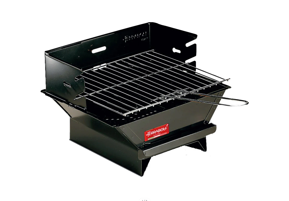 Barbecue a Carbone Carbonella da Tavolo 33x30x22 cm Ferraboli Minigrill