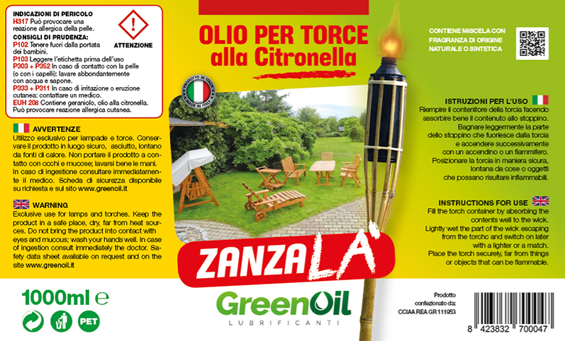 OLIO PER TORCE ALLA CITRONELLA - immagine 2