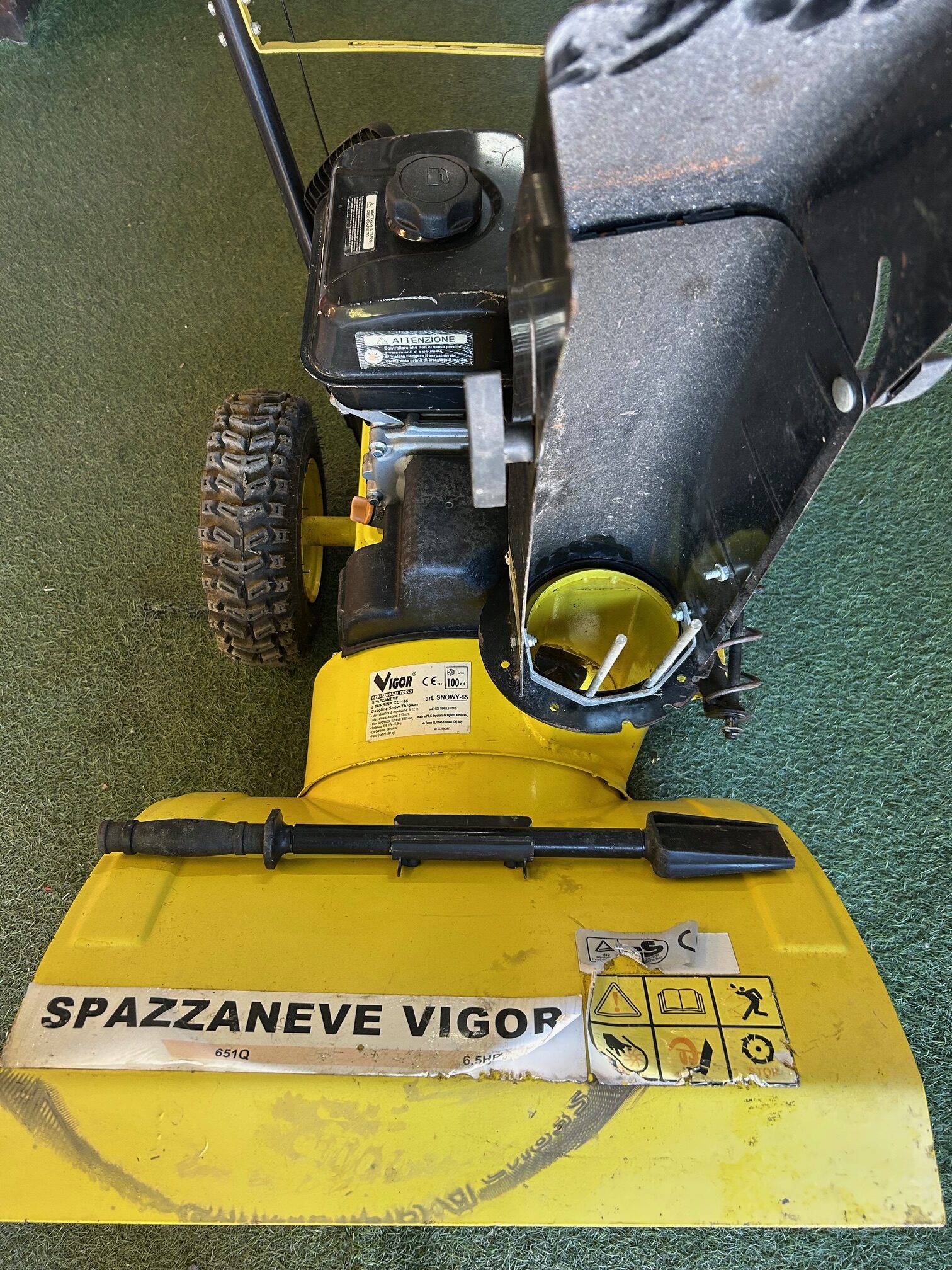 SPAZZANEVE A BENZINA ZLST 651 Q - immagine 4