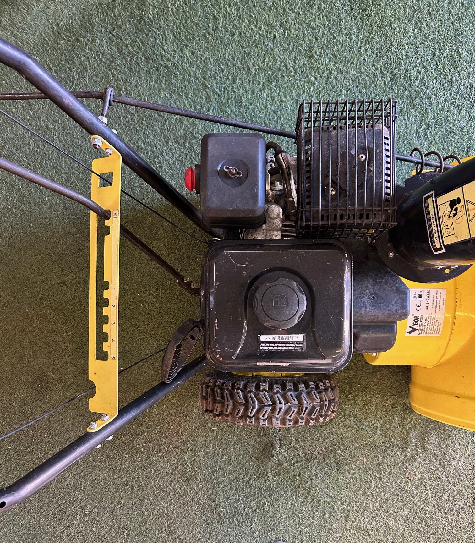 SPAZZANEVE A BENZINA ZLST 651 Q - immagine 5