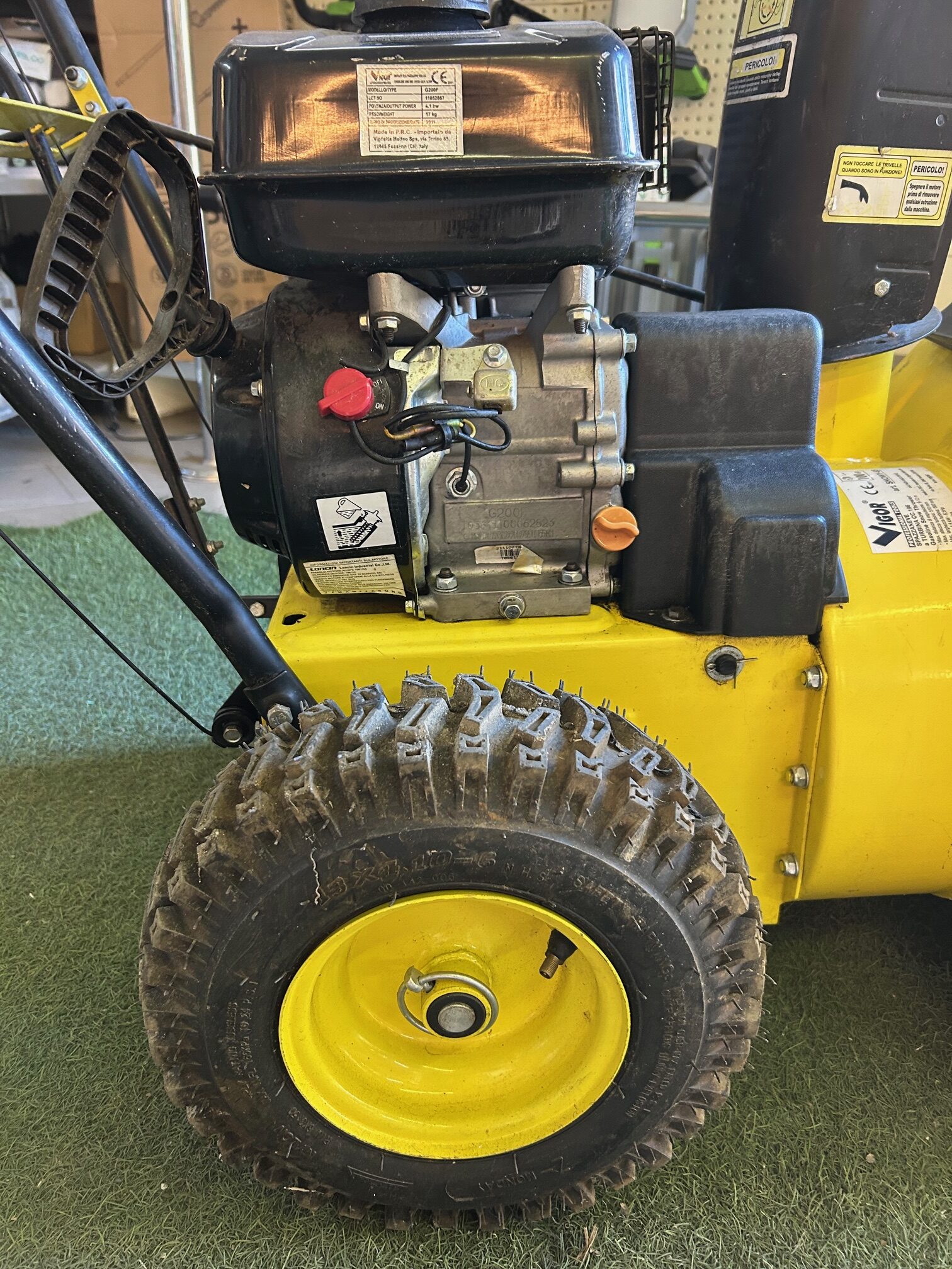 SPAZZANEVE A BENZINA ZLST 651 Q - immagine 6